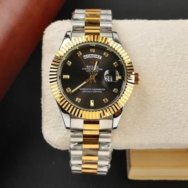 Classic Day & Date 41mm Two-Tone Black