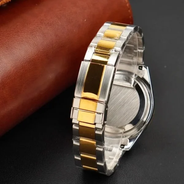 Classic Chronograph Silver-Gold | Black