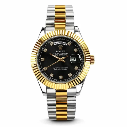 Classic Day & Date 41mm Two-Tone Black