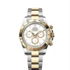 Classic Chronograph Silver-Gold | White