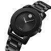 Skmei Women Minimal Quartz Timepiece – Black