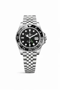 Gmt Travel Style Silver | Black Bezel