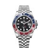 Gmt Travel Style Silver Chain | Red Blue Bezel