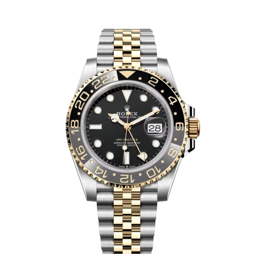 Gmt Travel Style Two Tone | Black Grey Bezel