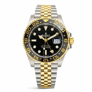 RLX GMT Master II Jubilee Silver Gold Watch