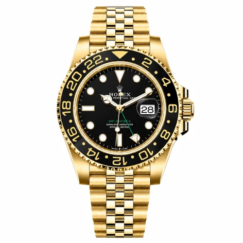 Travel Style Gold Black Bezel Watch