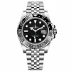 Travel Style Mint Black Bezel Watch Stainless Steel